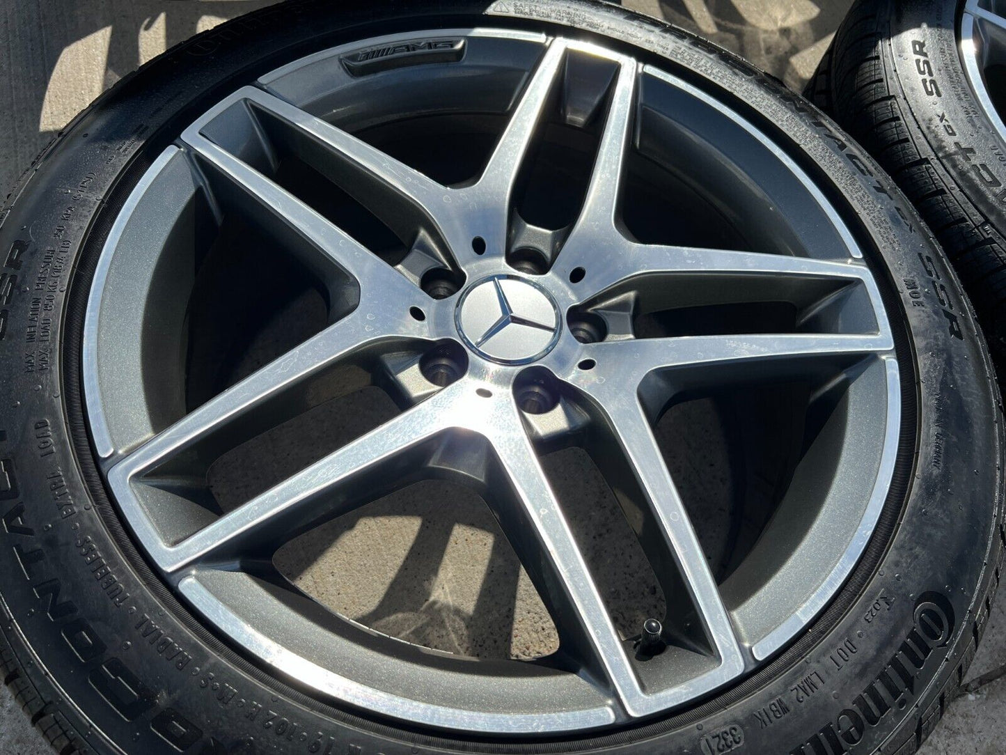 19" Mercedes S550 AMG S400 S600 OEM 85350 85348 tires 2020 2021 2022 2023 2024