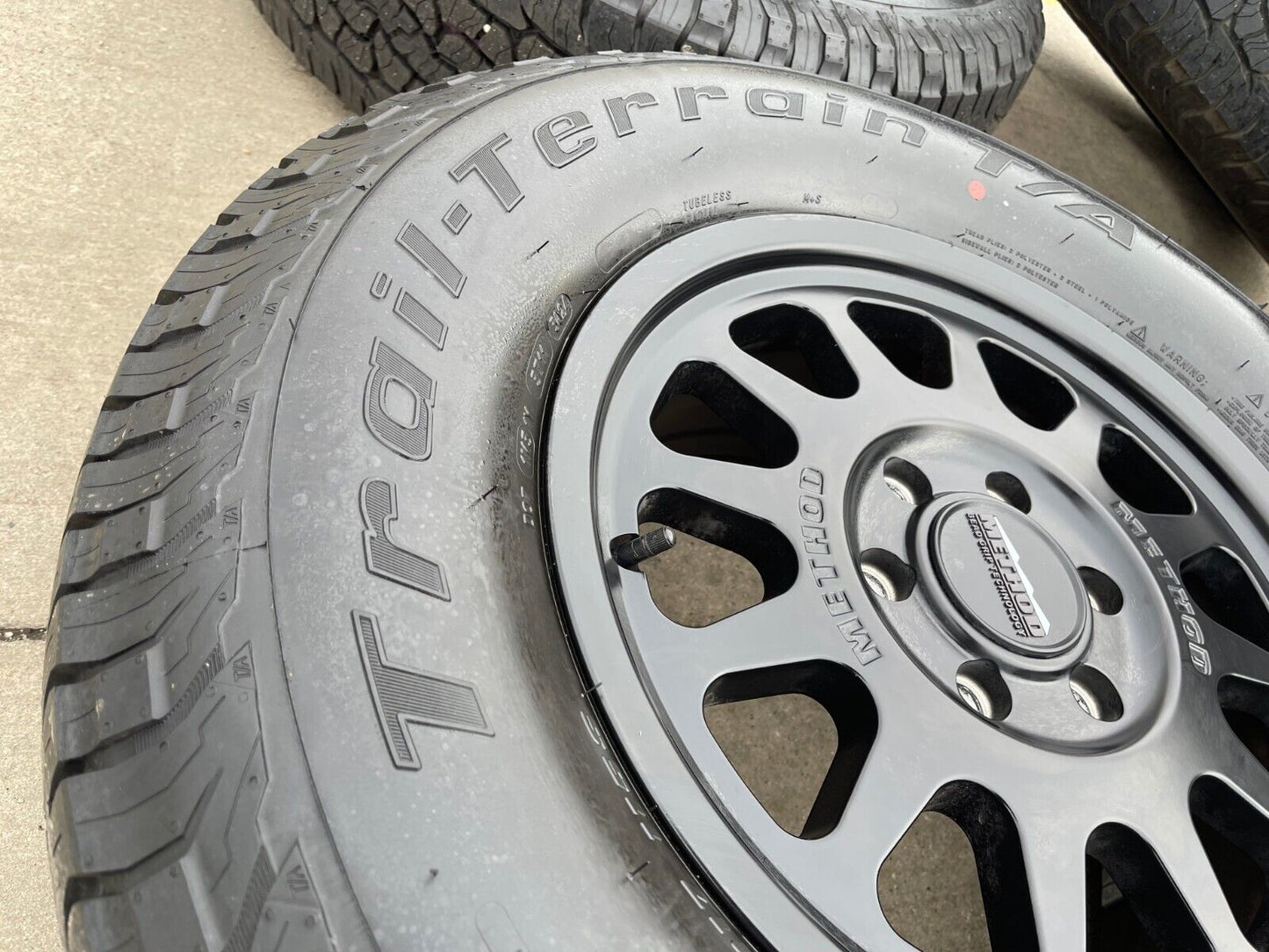 17x7.5 Method MR703 INEOS Grenadier wheels rims tires 6x130 NEW BFG