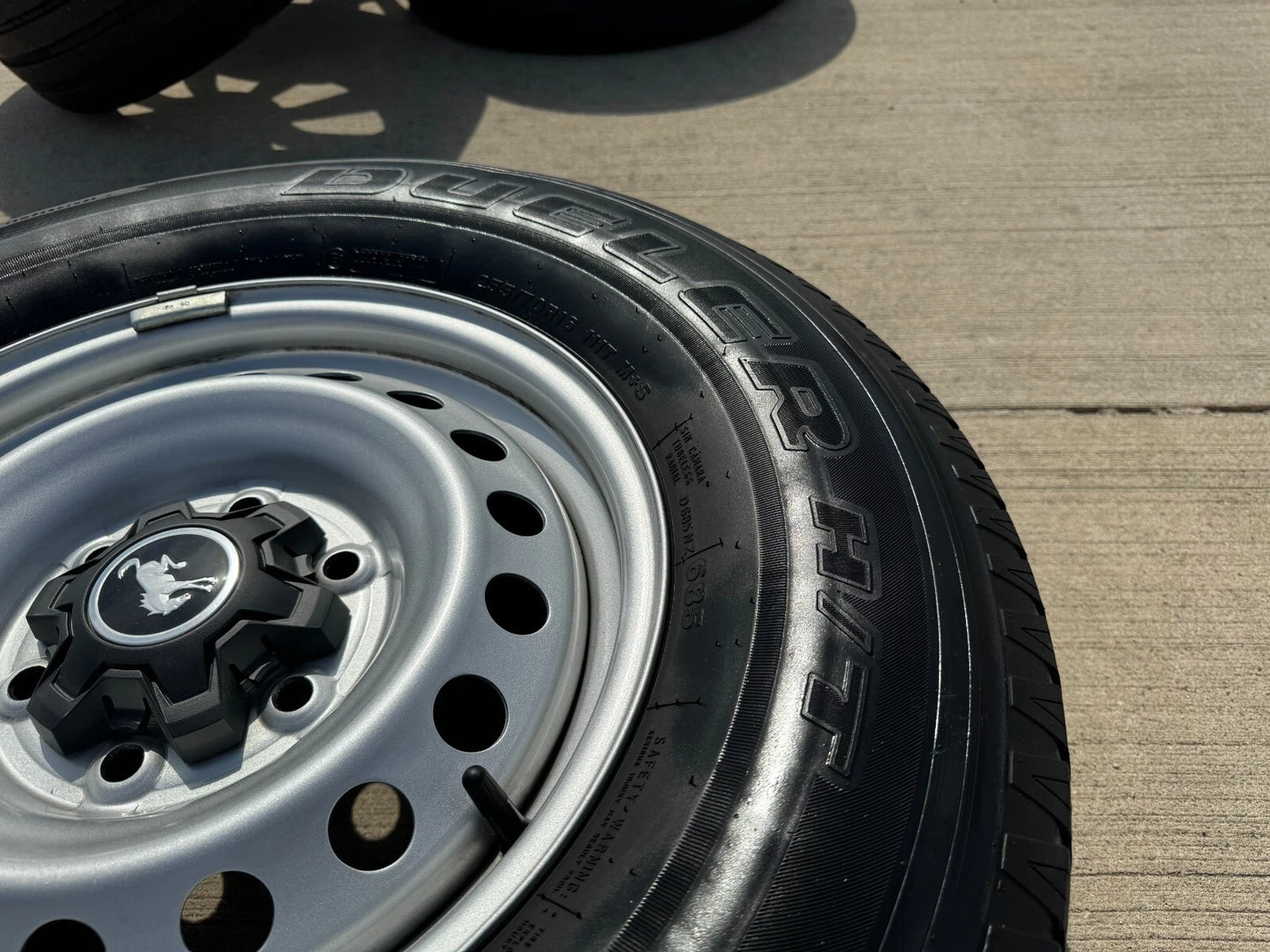 16" Ford Bronco steel wheels rims tires 10226 Ranger 2021 2022 2023 2024 2025