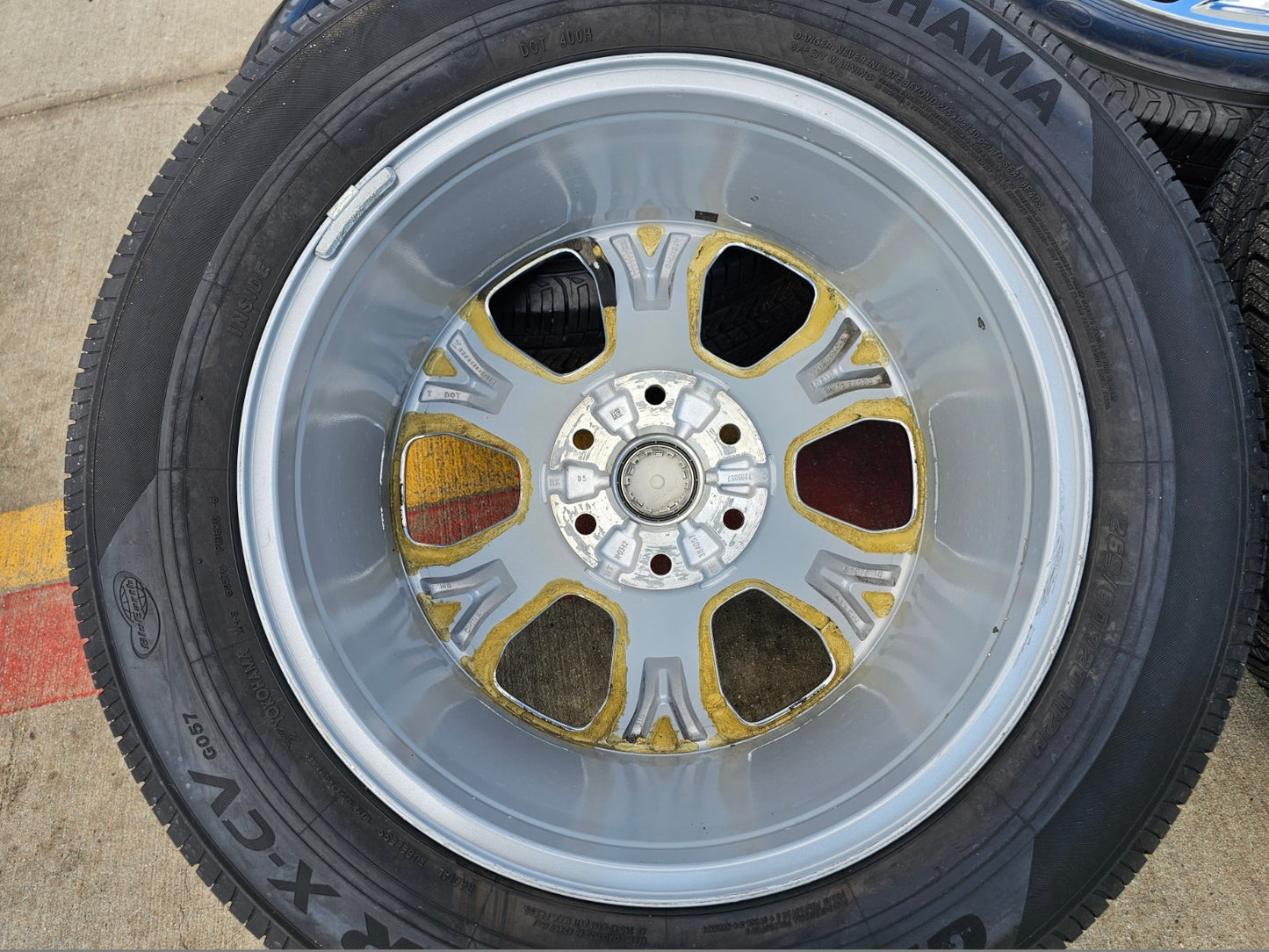 20" Dodge Ram 1500 OEM Laramie CHROME 2680 wheels rims YOKOHAMA NEW