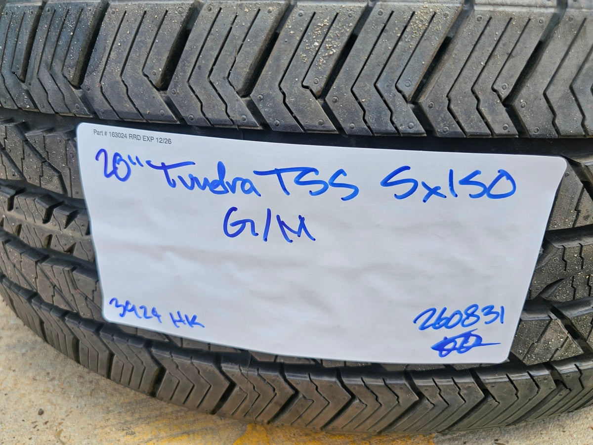 (1) 20" Toyota Tundra TSS TRD T Force OEM wheel rim single 5x150 tire Spare