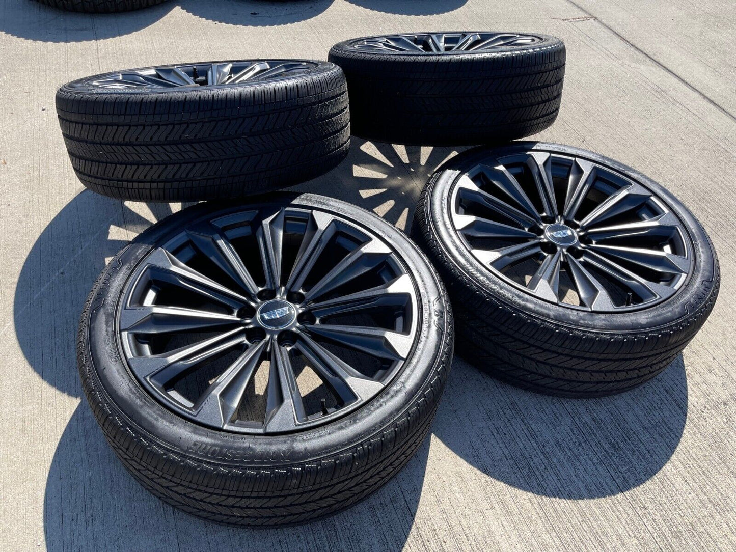24" Cadillac Escalade V OEM wheels rims tires 2022 2023 2024 2025 2026 NEW