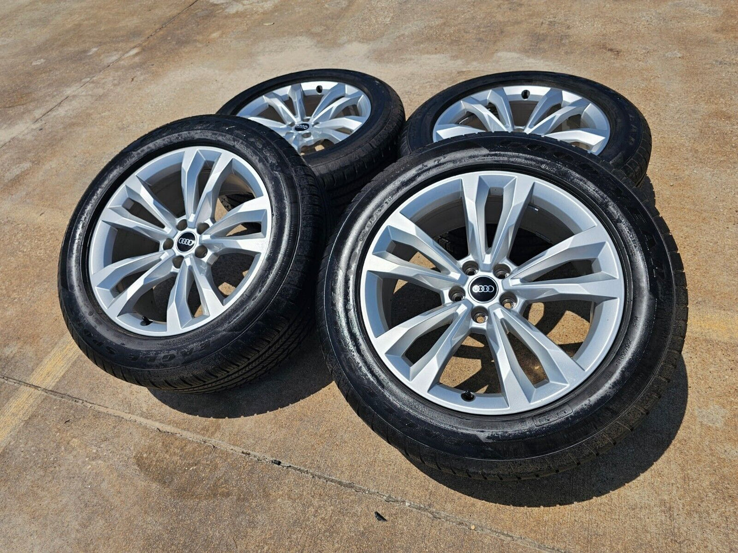 19" Audi Q7 Q8 OEM wheels rims tires 59011 RS S VW Atlas 2017 2018 2020 2021