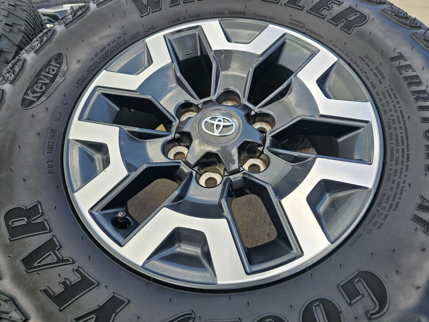16" Toyota Tacoma TRD wheels rims 75189 OEM 4Runner FJ Cruiser 2022 2023 2024