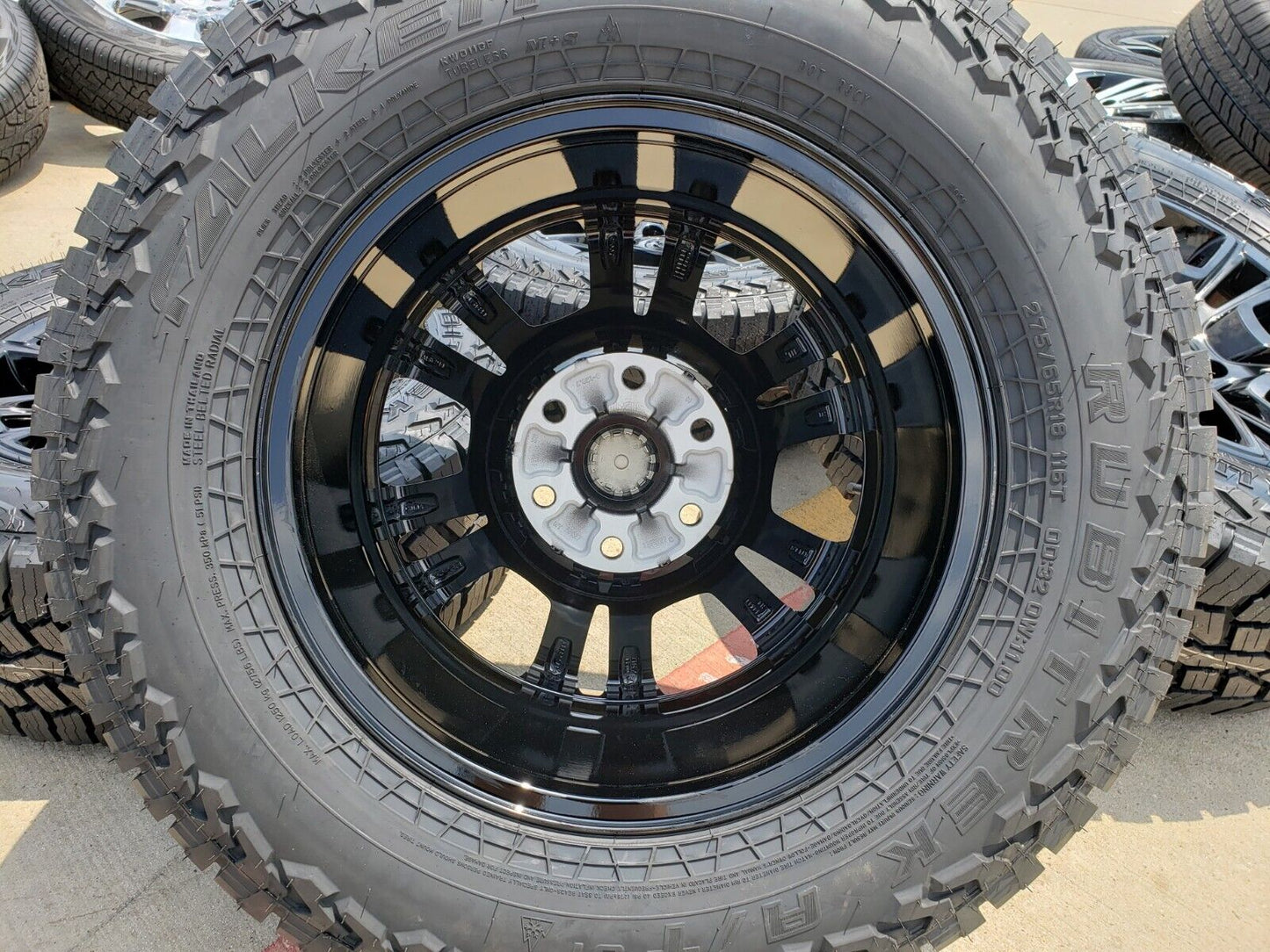18" Dodge Ram 1500 Jeep Grand Wagoneer OEM 95374 wheels rims tires 2023 2024 NEW