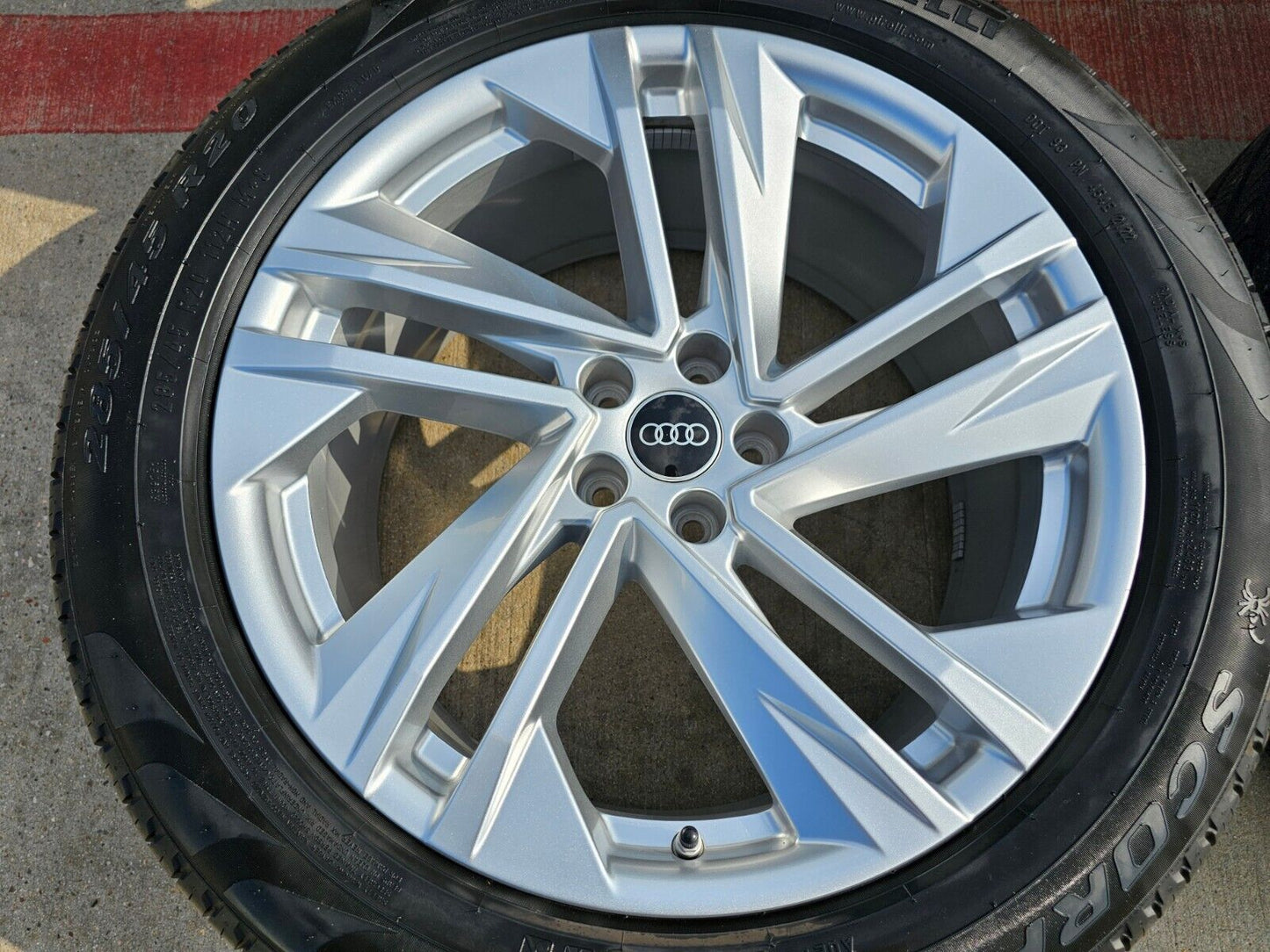 20" Audi Q7 OEM wheels rims Q8 RS S VW Atlas 12053 tires 2021 2022 2023 2024