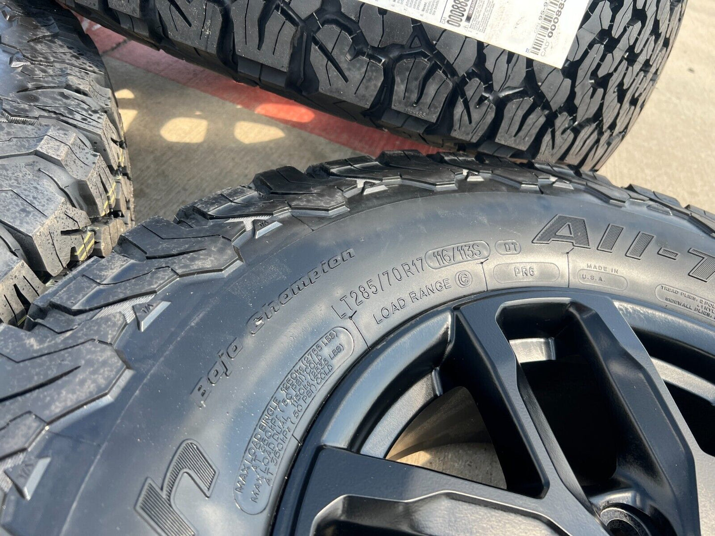 17" Jeep Wrangler Rubicon 392 OEM wheels rims tires Gladiator 2023 2024 BFG NEW
