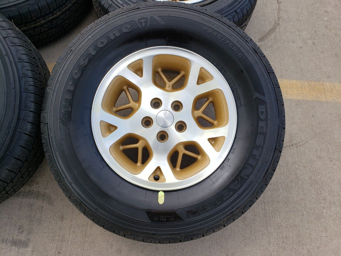 16" Jeep Grand Cherokee wheels rims 9015 5x4.5 tires 1996 1997 1998 1999 2000