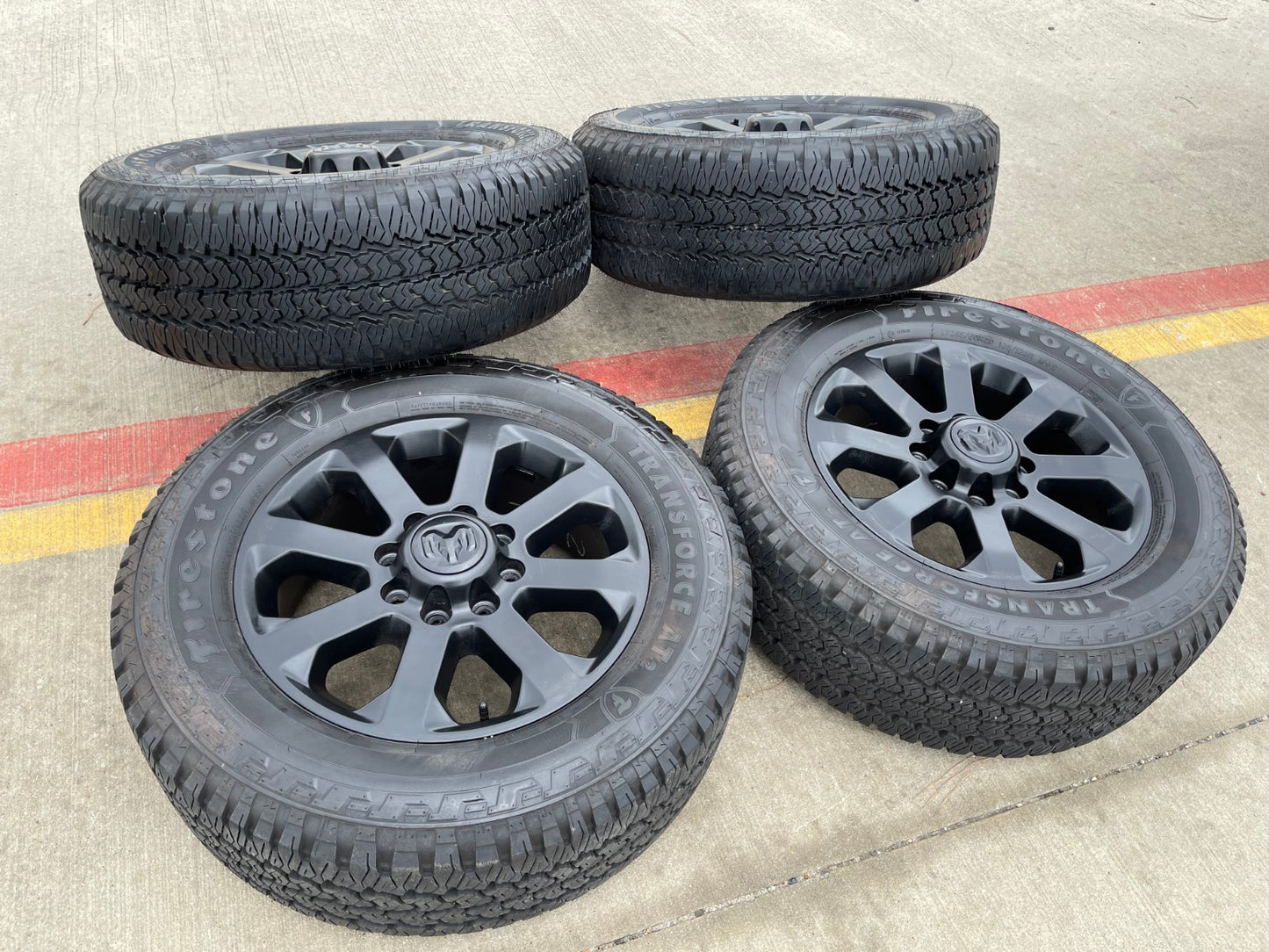 20" Dodge Ram 2500 3500 LARAMIE OEM 2700 wheels rims tires 2023 2024 2025 2026