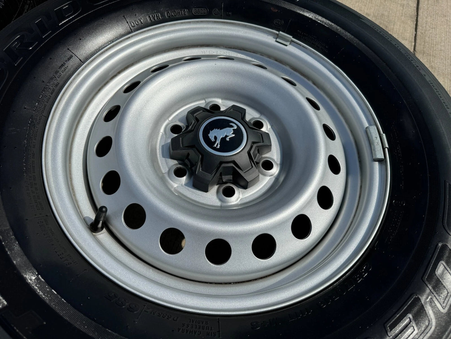 16" Ford Bronco steel wheels rims tires 10226 Ranger 2021 2022 2023 2024 2025