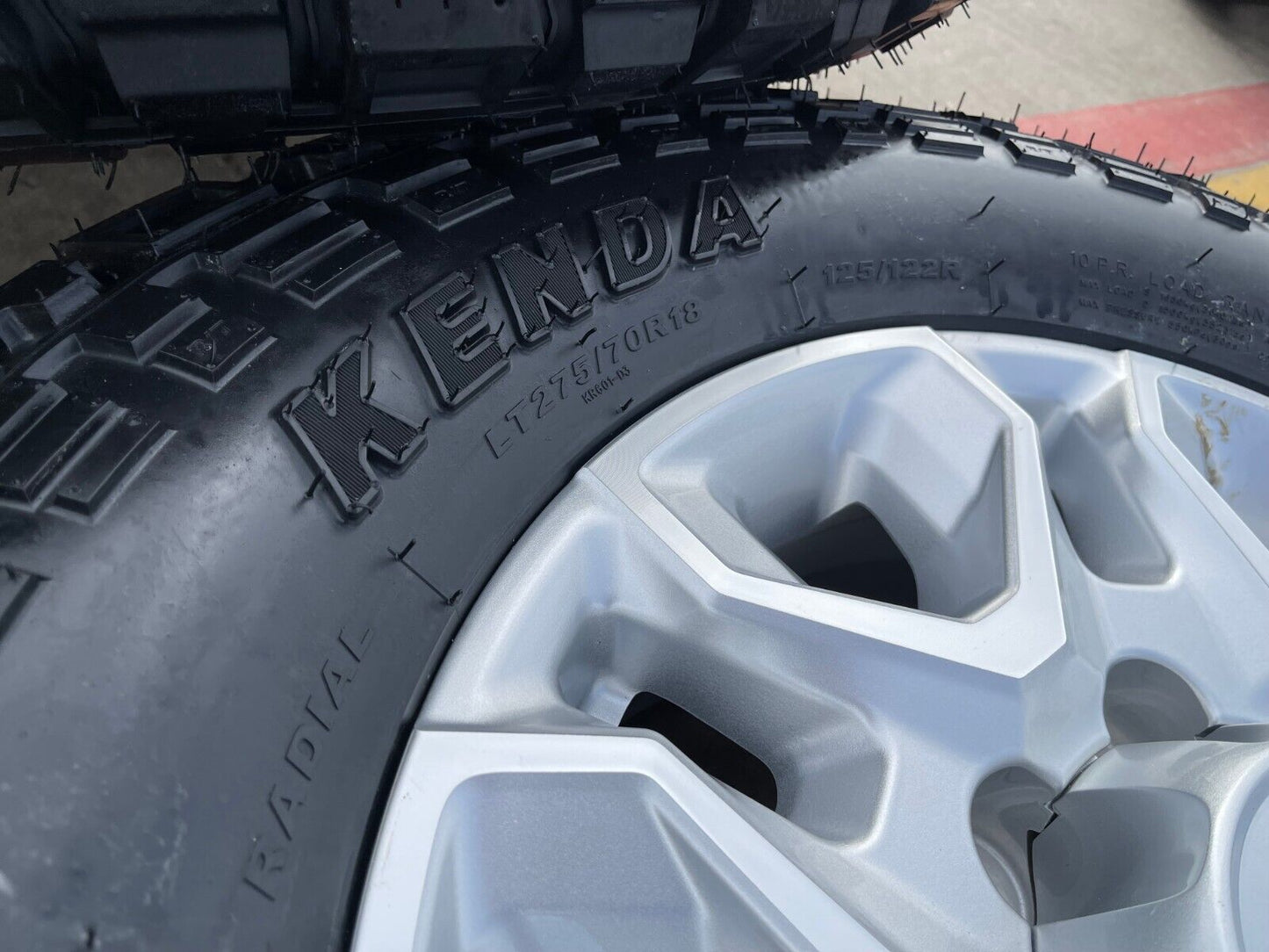18" Chevy Silverado 2500 3500 OEM 5959 wheels rims tires 2022 2023 2024 2025 NEW