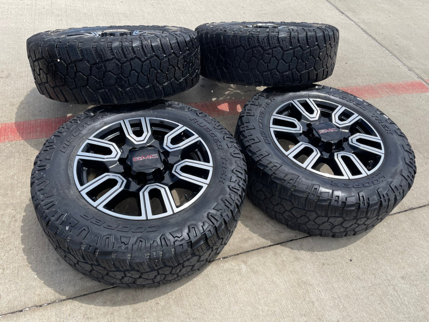 20" GMC Sierra AT4 2500 3500 OEM wheels rims 5950 Silverado COOPER RUGGED TREK