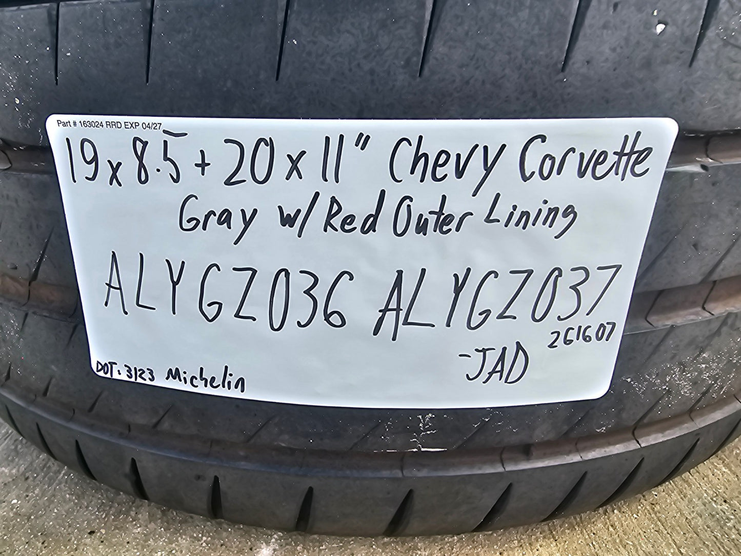 19" + 20" Chevy Corvette Z06 C8 OEM FORGED wheels rims 2023 2024 2025 2026 NEW