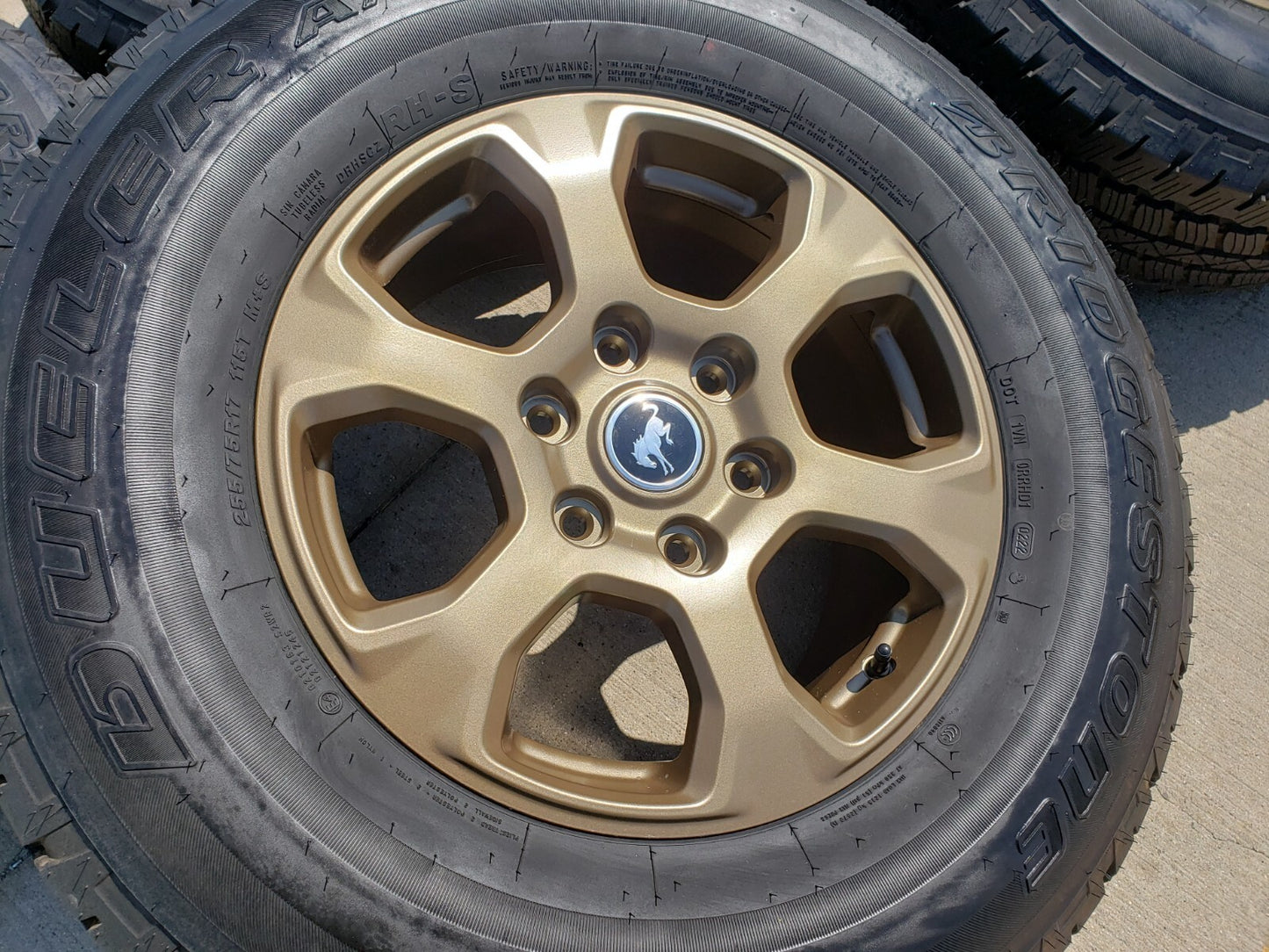 17" Ford Bronco HERITAGE wheels rims BRONZE tires NEW 10384 NEW