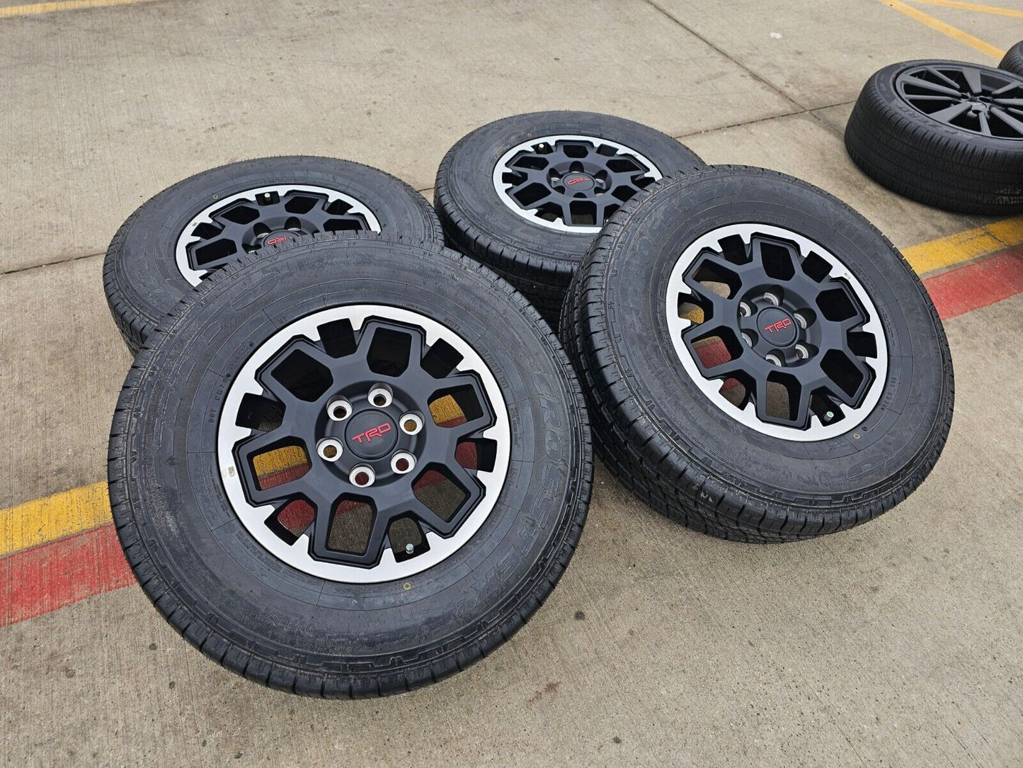 17" Toyota Tacoma 4Runner TRD OEM 42611 95893 10638 wheels rims 2024 2025 NEW