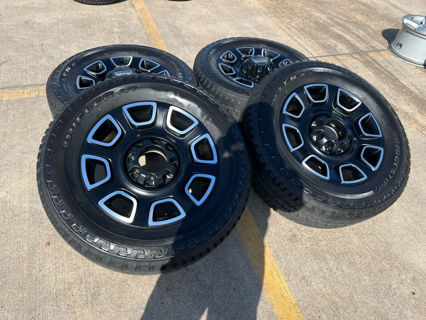 20" Ford F-250 F-350 OEM Lariat Platinum wheels rims 10486 2023 2024