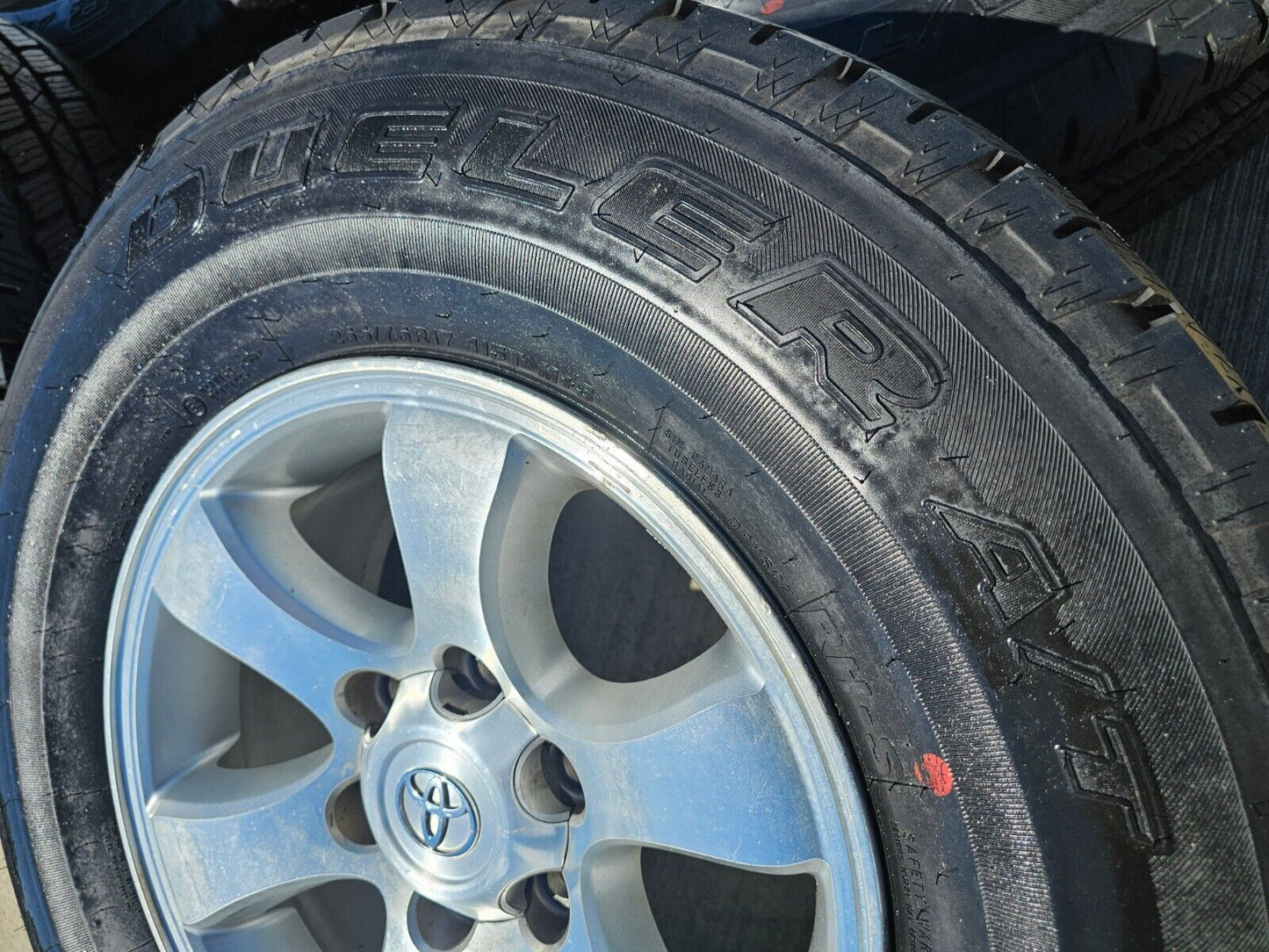 17" Toyota 4Runner Tacoma OEM wheels rims 69430 FJ tires