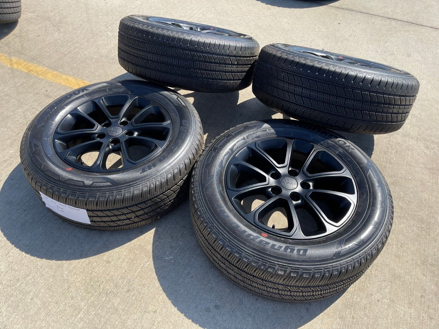 18" Jeep Grand Cherokee OEM 9136 wheels rims 2019 2020 2021 2022 2023 2024 2025