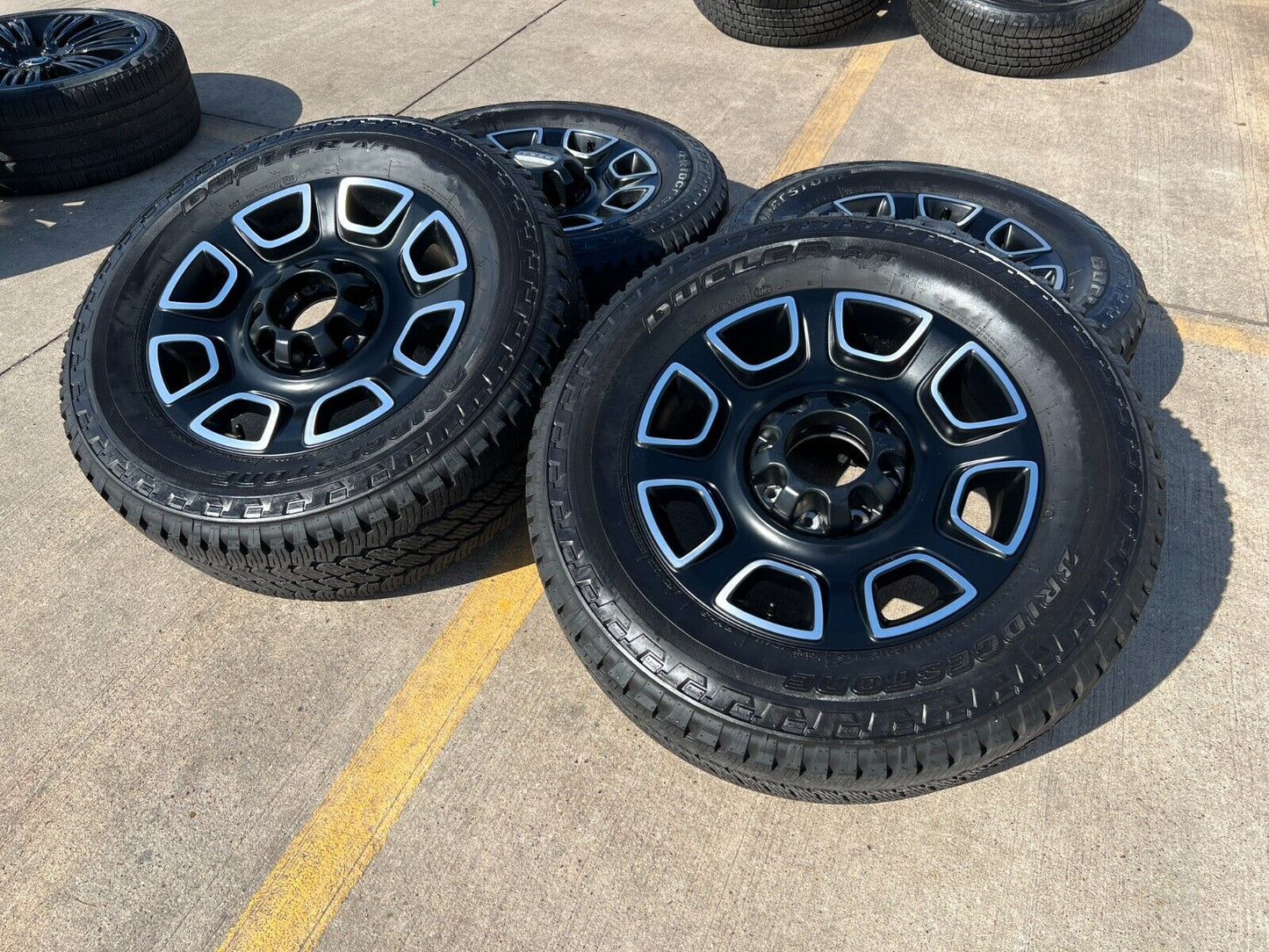 20" Ford F-250 F-350 OEM Lariat Platinum wheels rims 10486 2023 2024