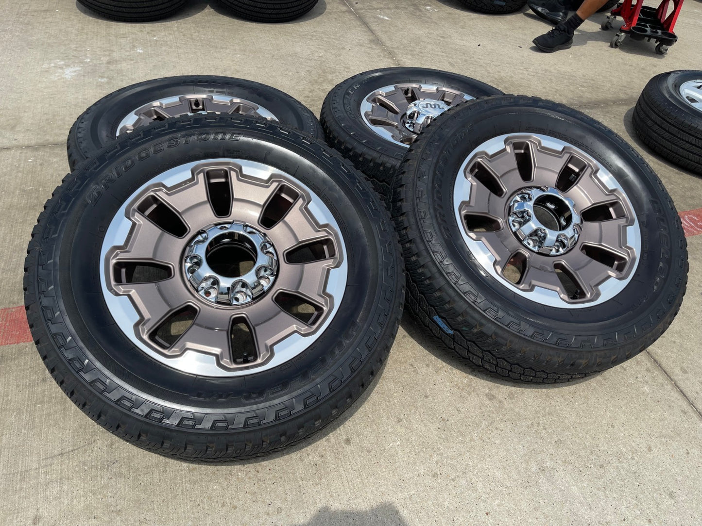 20" Ford F-250 F-350 OEM KING RANCH tan 10487 wheels rims 2024 2025 2026