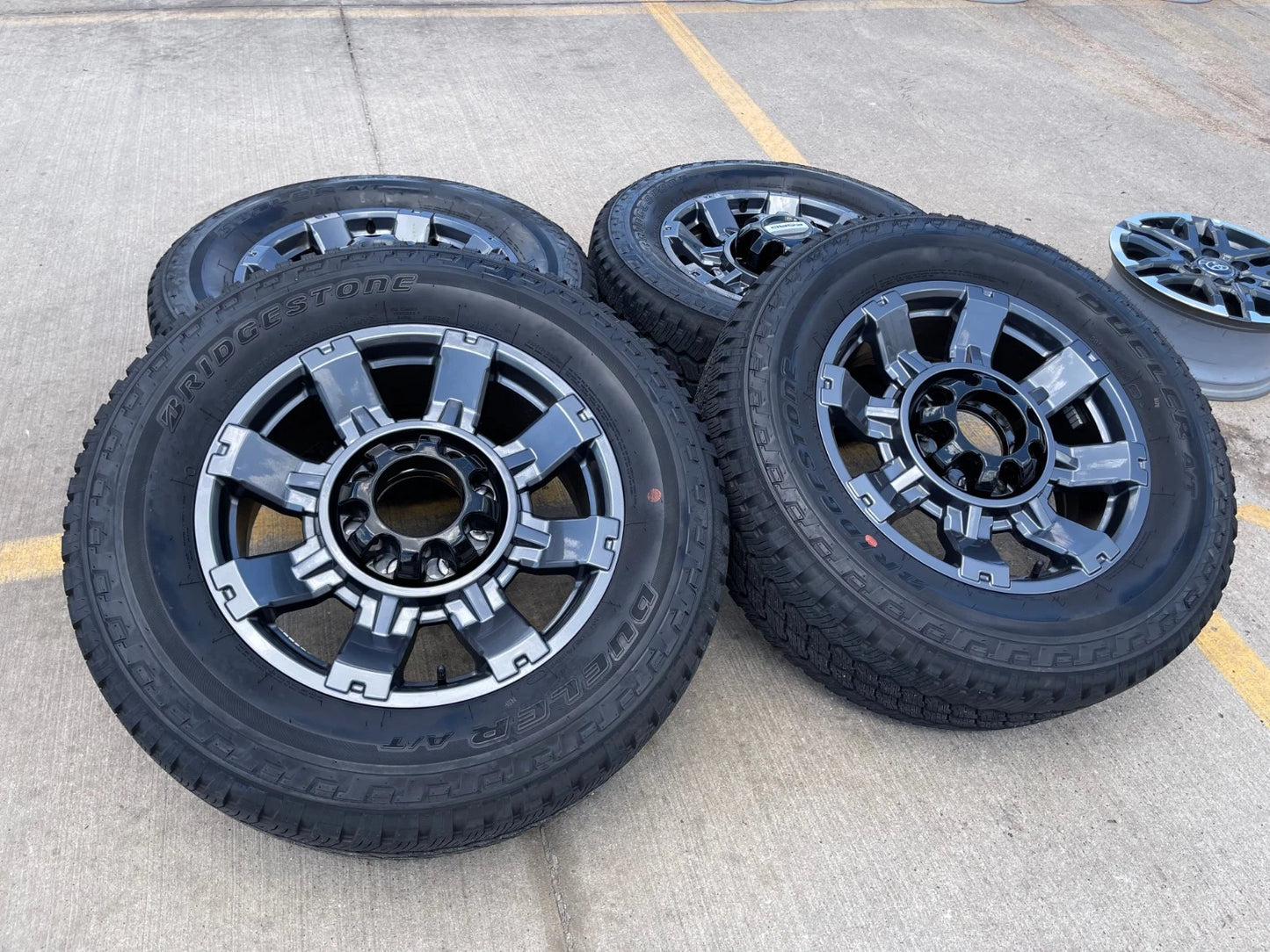 20" Ford F-250 F-350 OEM gray Lariat 10485 10296 wheels rims tires