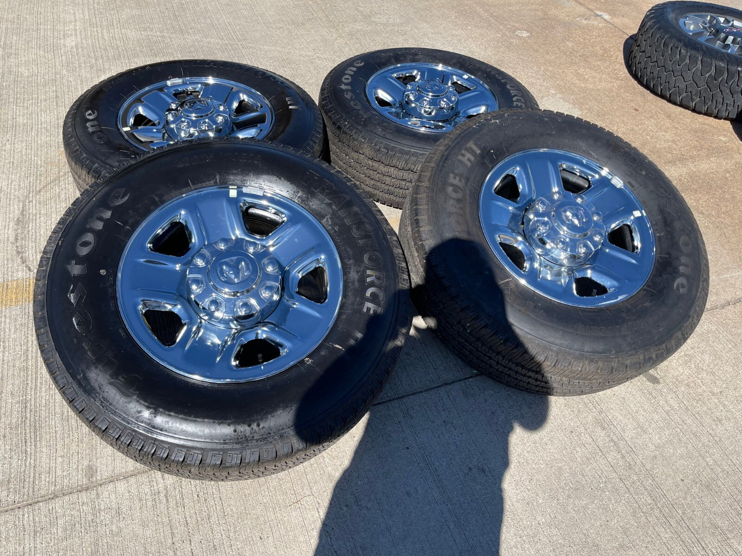 18" Dodge Ram 2500 3500 STEEL chrome OEM 2473 wheels rims 2023 2024 2025 NEW