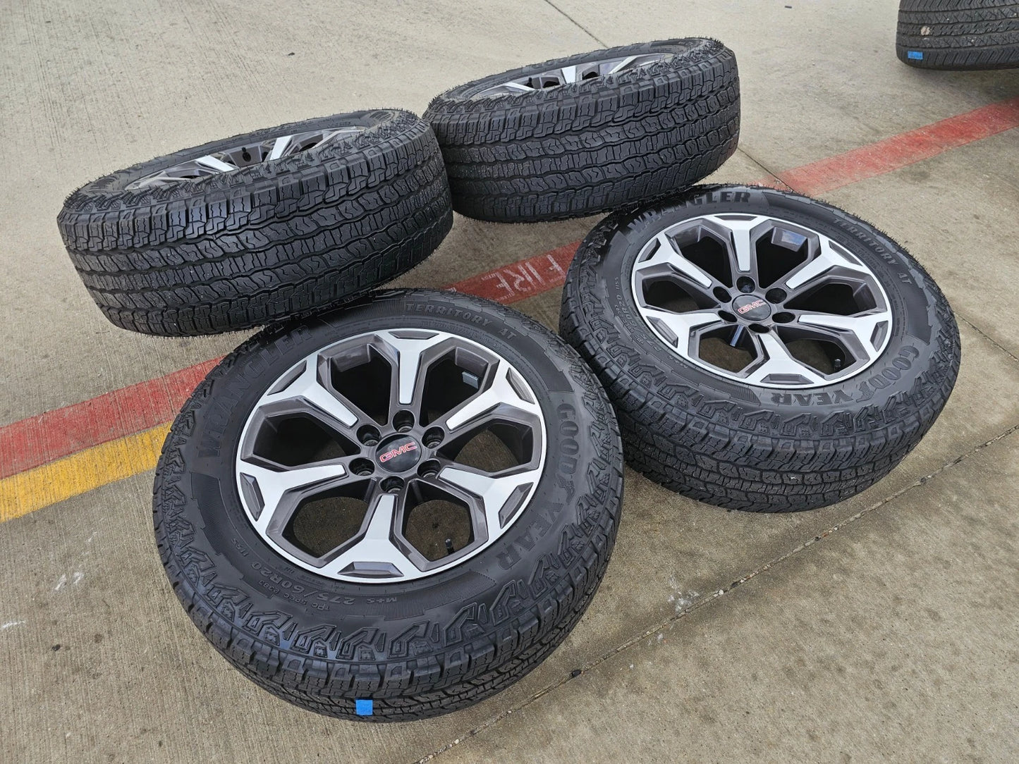 20" GMC Sierra Canyon Chevy Silverado OEM wheels rims 2024 2025 2026 NEW