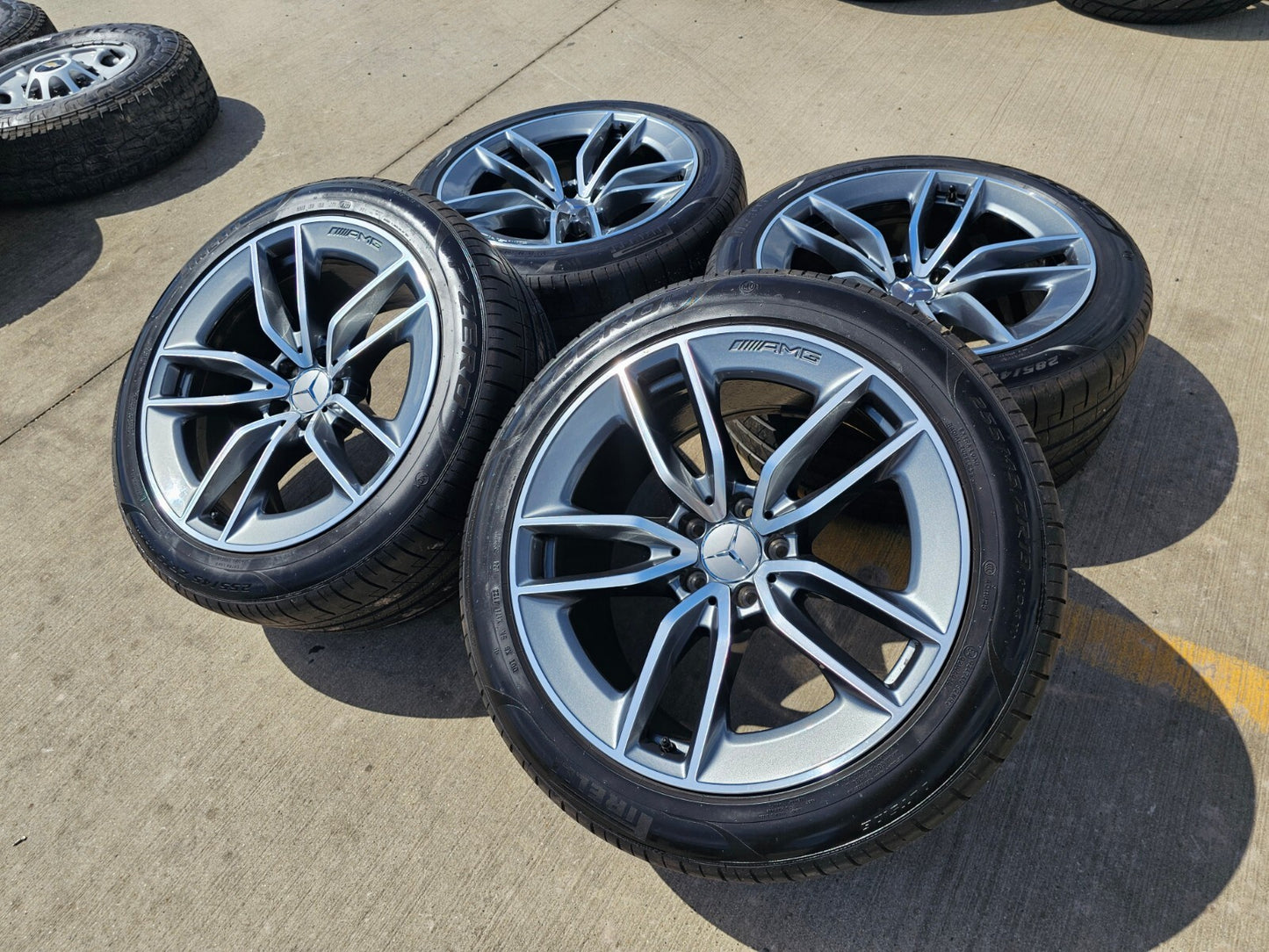 19" Mercedes AMG GT GT43 GT53 OEM wheels rims tires NEW