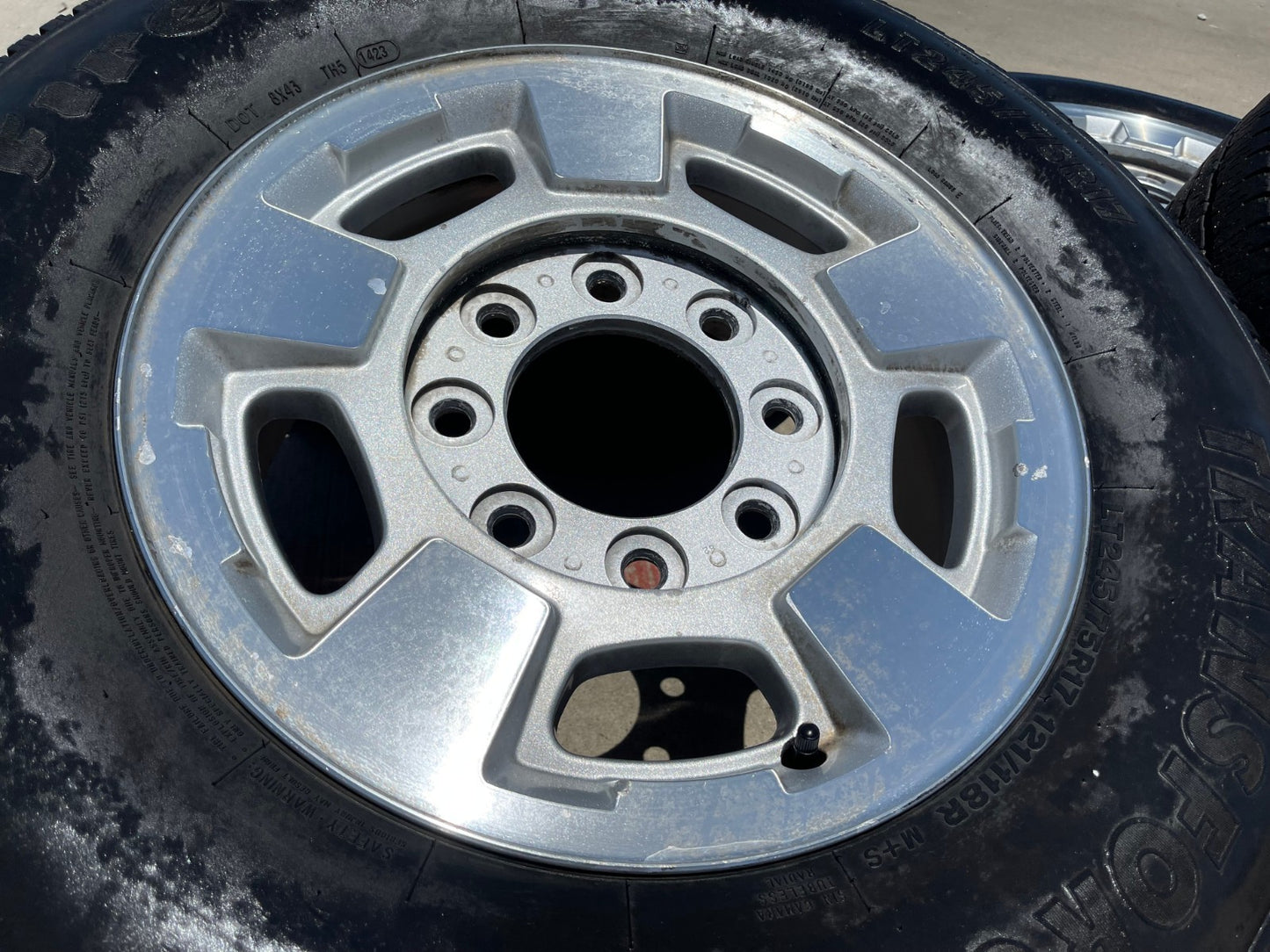 17" Chevy Silverado GMC Sierra 2500 3500 OEM 5500 wheels rims FIRESTONE