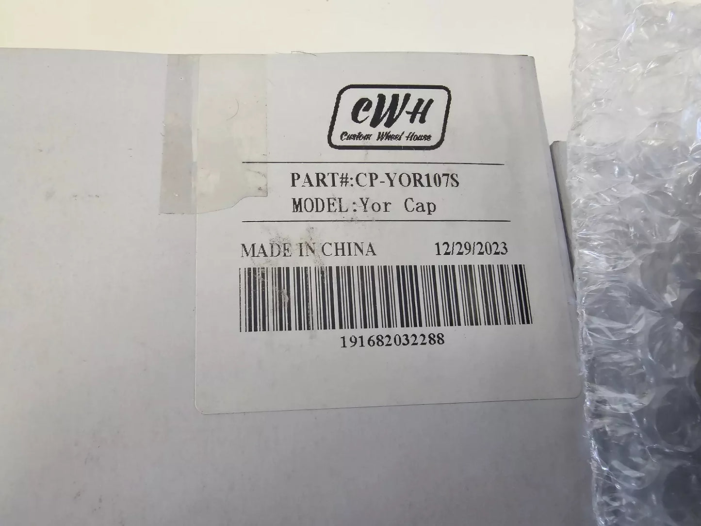 (1) Method YOR CP-YOR107S Heritage Toyota Stripe snap in center cap