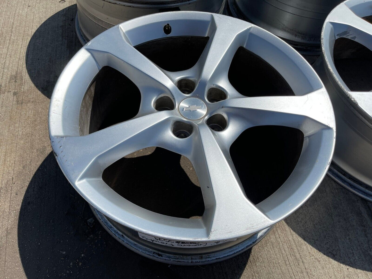 20" Chevy Camaro SS ZL1 OEM 5579 5581 staggered wheels rims