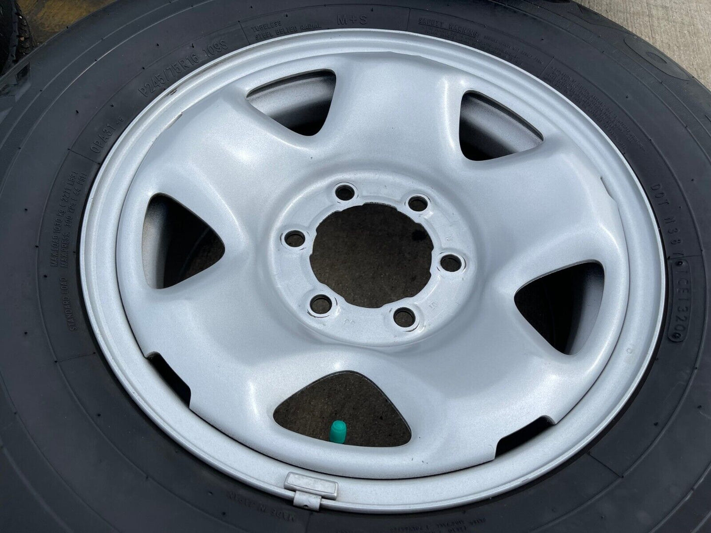 16" Toyota Tacoma OEM steel wheels rims 75192 tires 2019 2020 2021 2022 2023