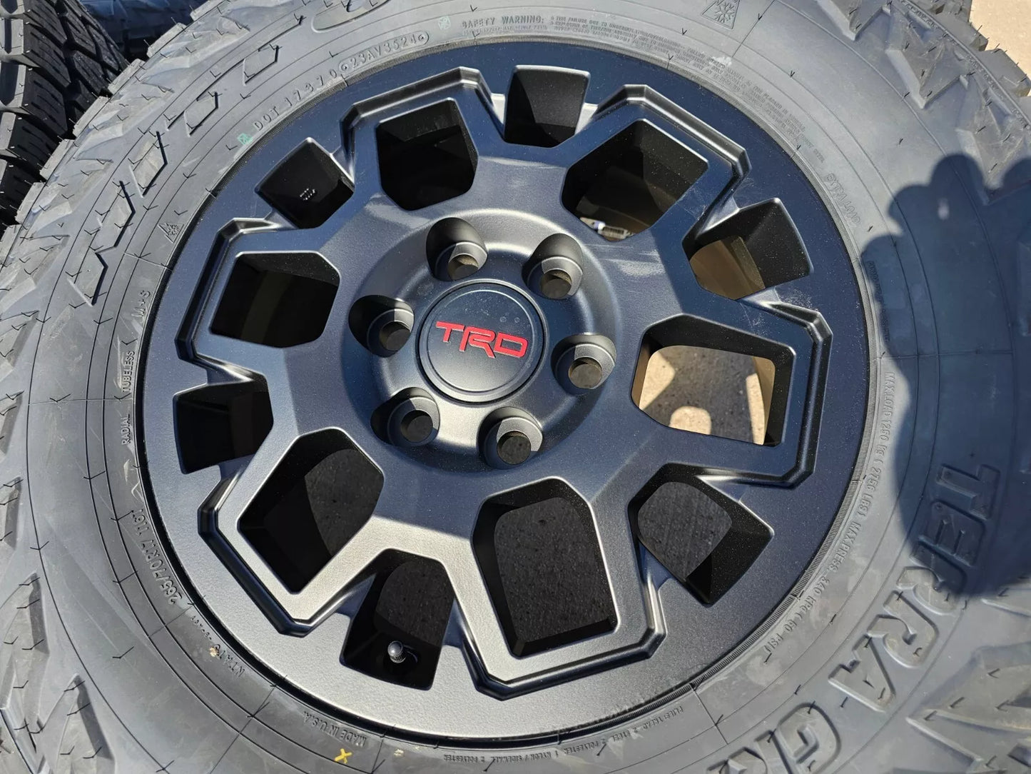 17" Toyota Tacoma 4Runner TRD OEM 10638 42611 95893 wheels rims 2025 NITTO NEW