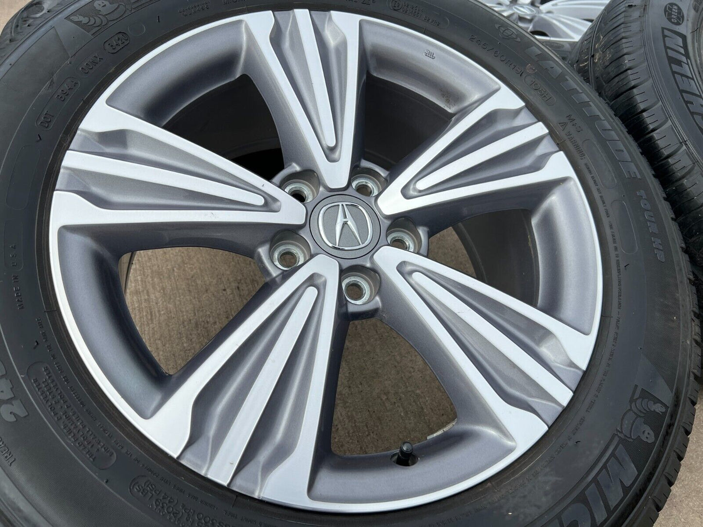 18" Acura MDX OEM wheels rims 71844 Honda Ridgeline Pilot tires