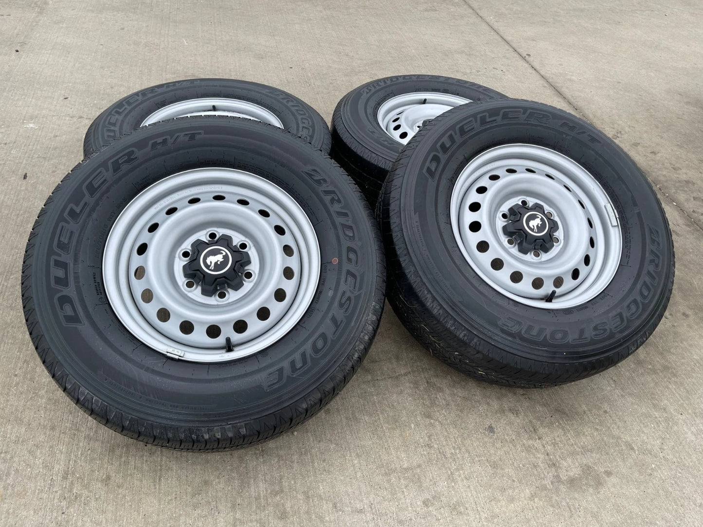 16" Ford Bronco steel wheels rims tires 10226 Ranger 2021 2022 2023 2024 2025