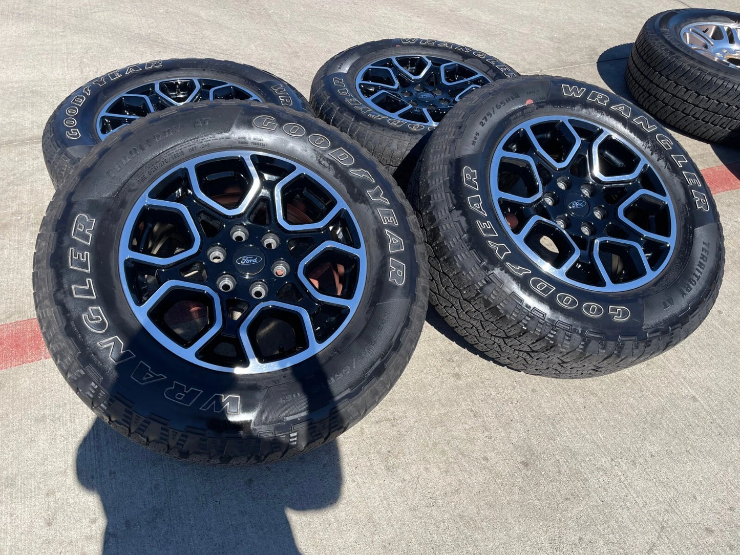 18" Ford F-150 OEM rims wheels 95049 10340 Expedition 2022 2023 2024 2025 2026
