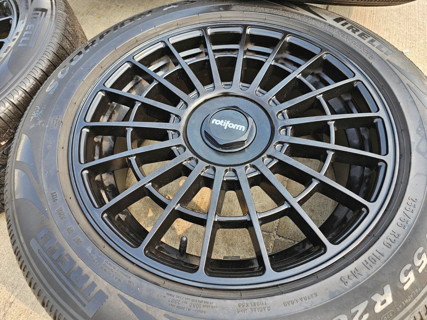 20x8.5 Rotiform LAS-R wheels rims tires 5x114 5x4.5 Camry Sienna Rav4 Charger