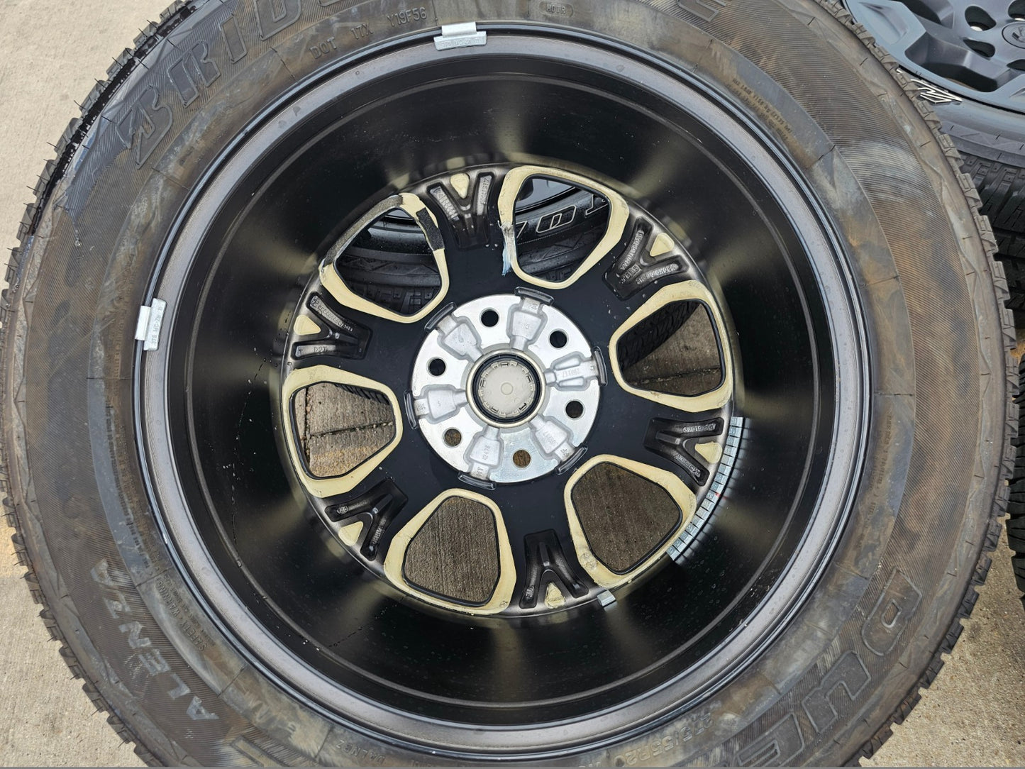 20" Dodge Ram 1500 OEM Laramie Black 2680 wheels rims tires 2022 2023 2024 2025