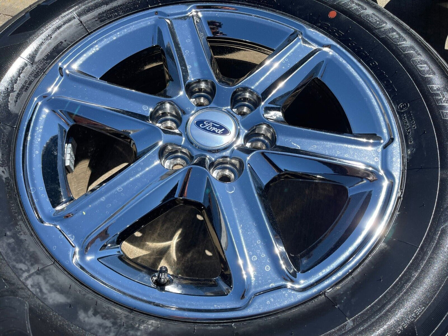 18" Ford F-150 Expedition OEM chrome rims wheels tires 2024 2025 NEW