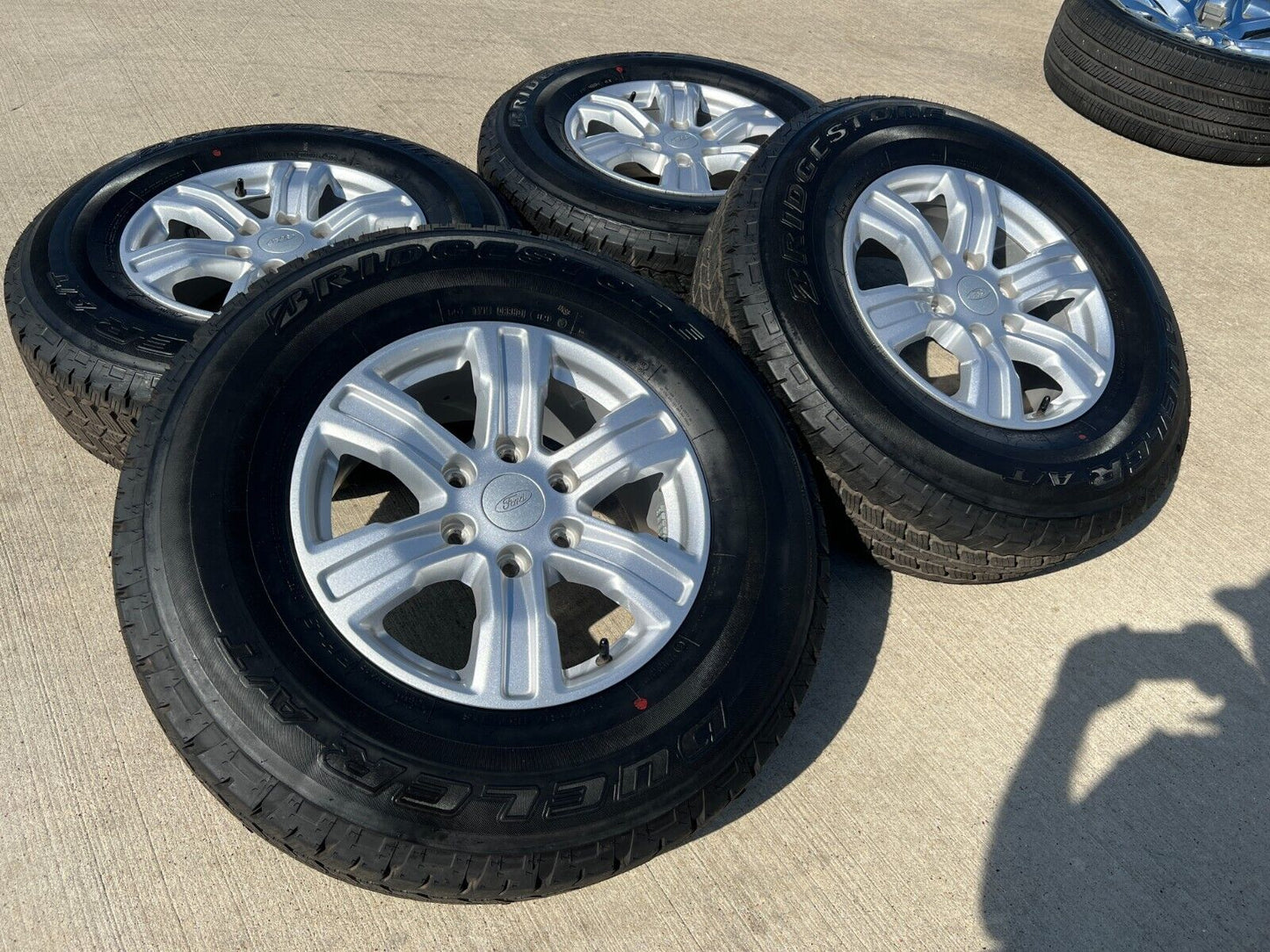 17" Ford Ranger Bronco wheels rims 10228 tires silver 2021 2022 2023 2024 NEW