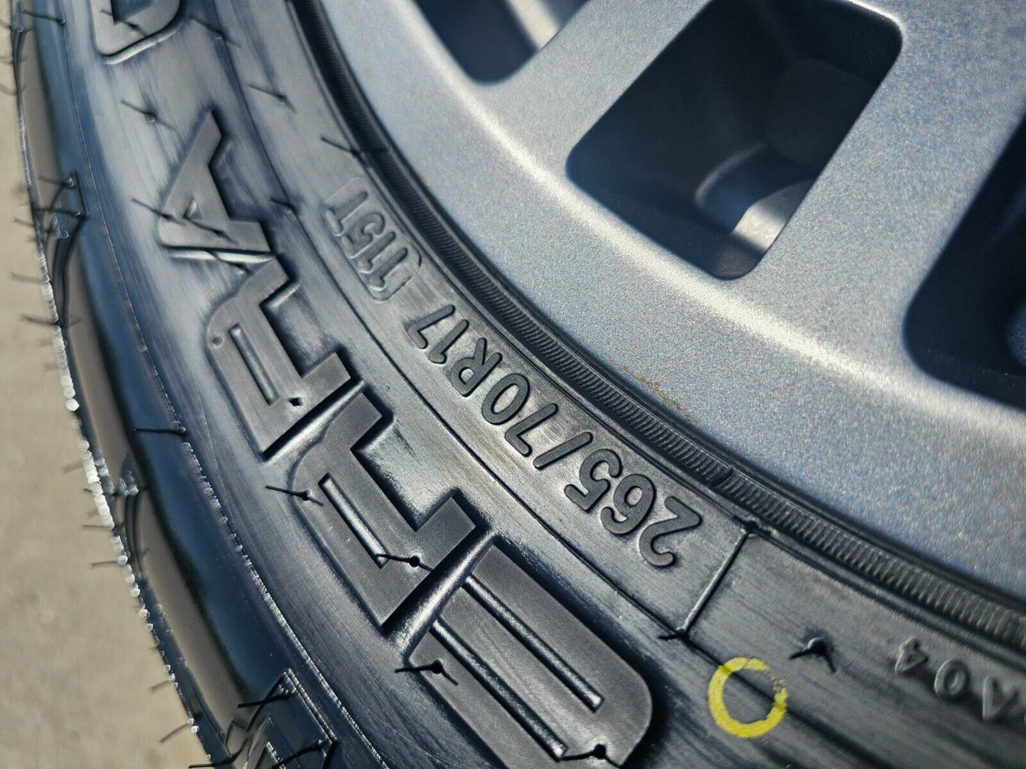 17" Toyota Tacoma 4Runner OEM wheels rims black 75167 TRD FJ Nitto tires NEW