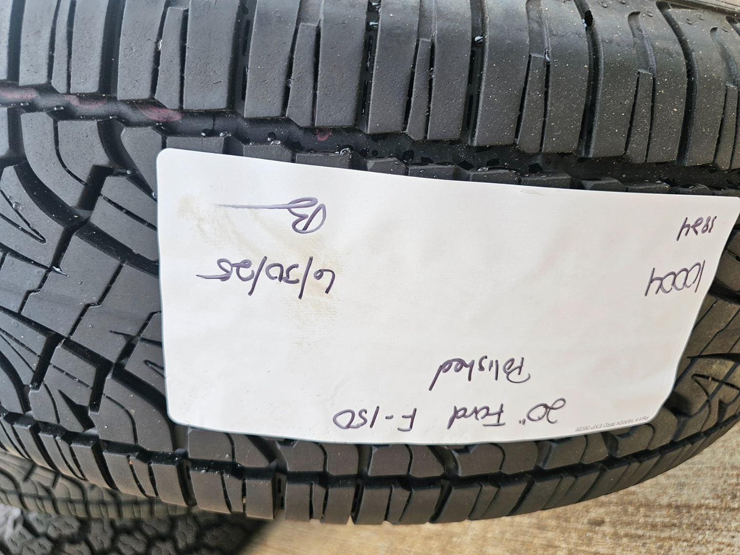 20" Ford F-150 Expedition OEM wheel rim 10004 rim wheel tire SPARE