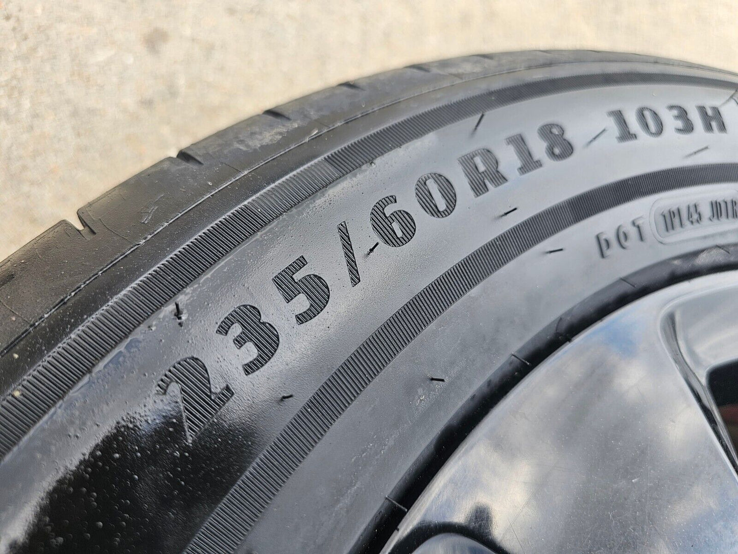 18" Jeep Cherokee Compass 9159 wheels rims OEM Renegade NEW GOODYEAR tires