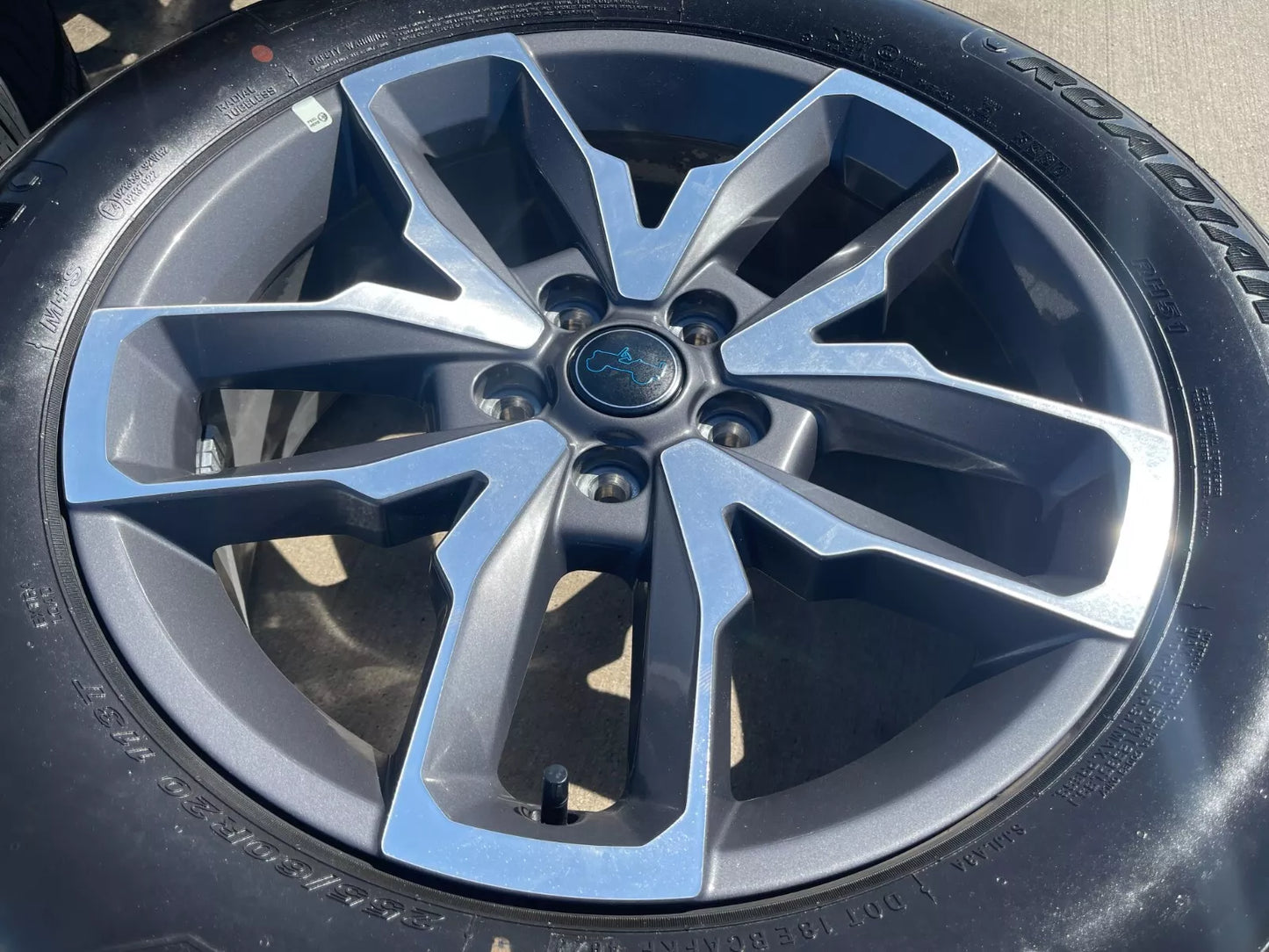 20" Jeep Wrangler Rubicon 4XE OEM 04755613AA wheels rims Gladiator 2024 2025 NEW