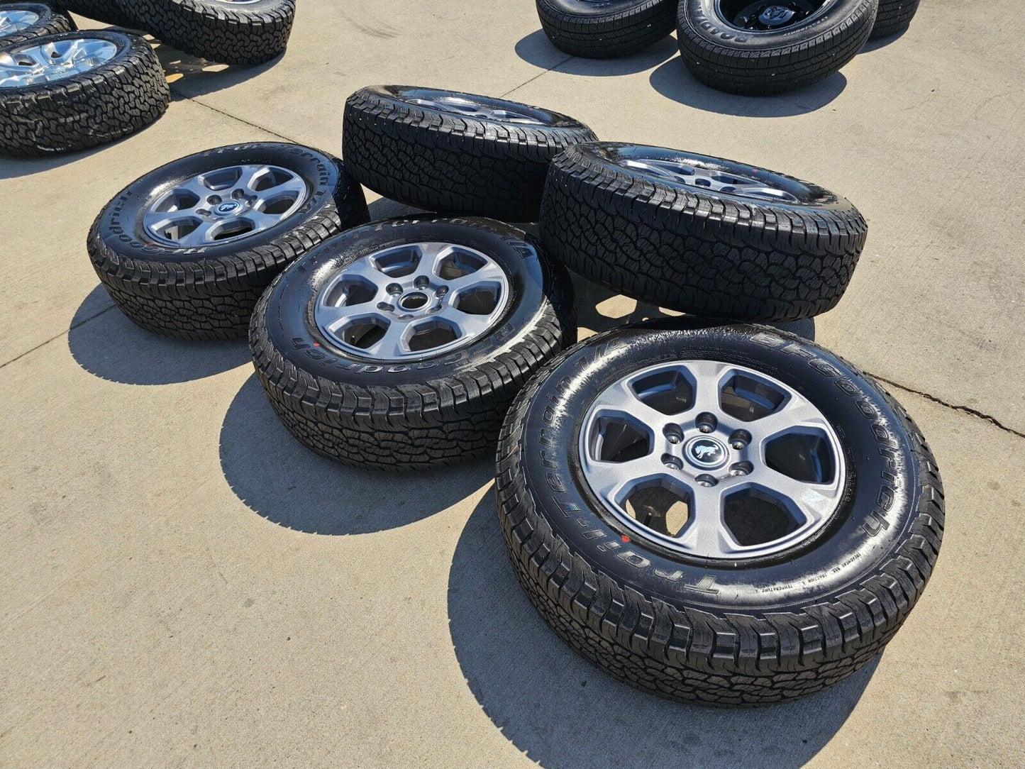 17" Ford Bronco Big Bend wheels rims 10384 Ranger 2022 2023 2024 2025 NEW BFG