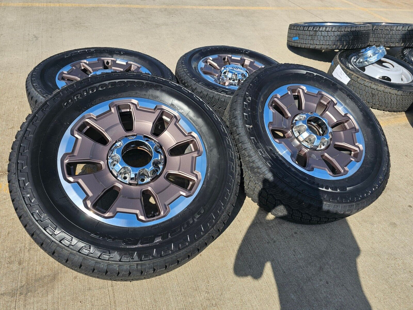 20" Ford F-250 F-350 OEM KING RANCH tan wheels rims 10487 2024 2025 NEW