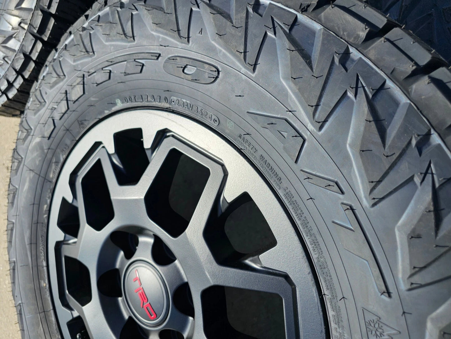 17" Toyota Tacoma 4Runner TRD OEM 10638 42611 95893 wheels rims 2025 NITTO NEW