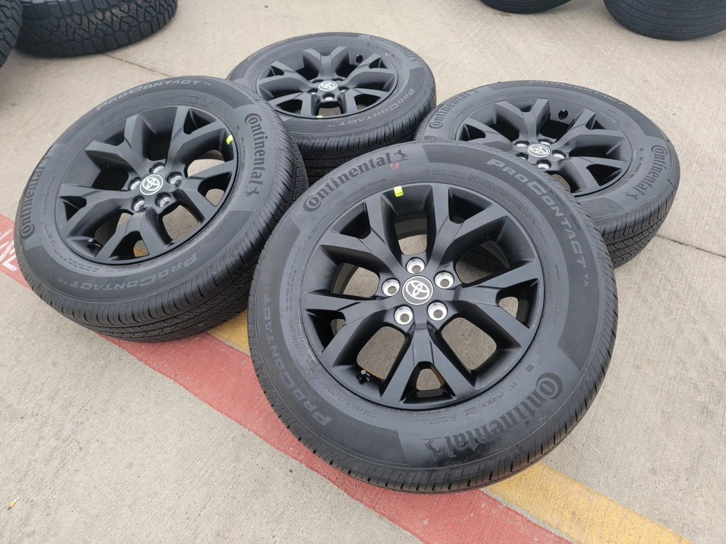 17" Toyota Rav4 OEM wheels rims black Camry Avalon Highlander NEW