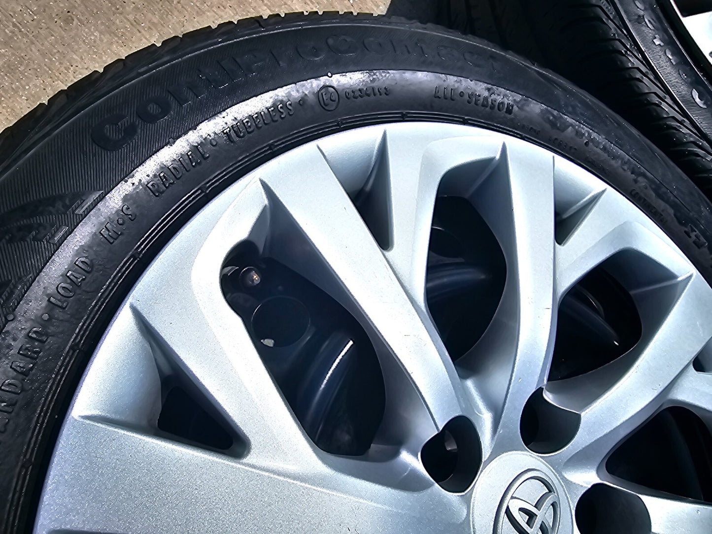 16" Toyota Corolla OEM wheels rims 75253 tires 2021 2022 2023 2024