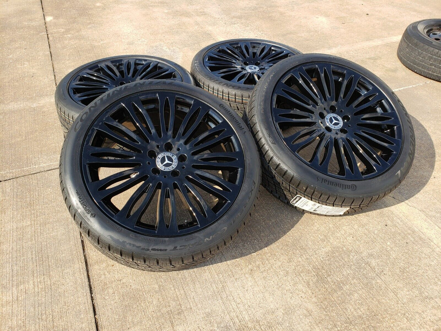 20" Mercedes S550 S600 S65 S63 OEM 85504 85505 wheels rims tires NEW